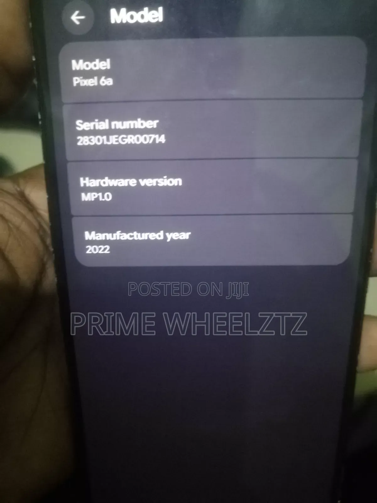 Google Pixel 6a 128 GB Gray