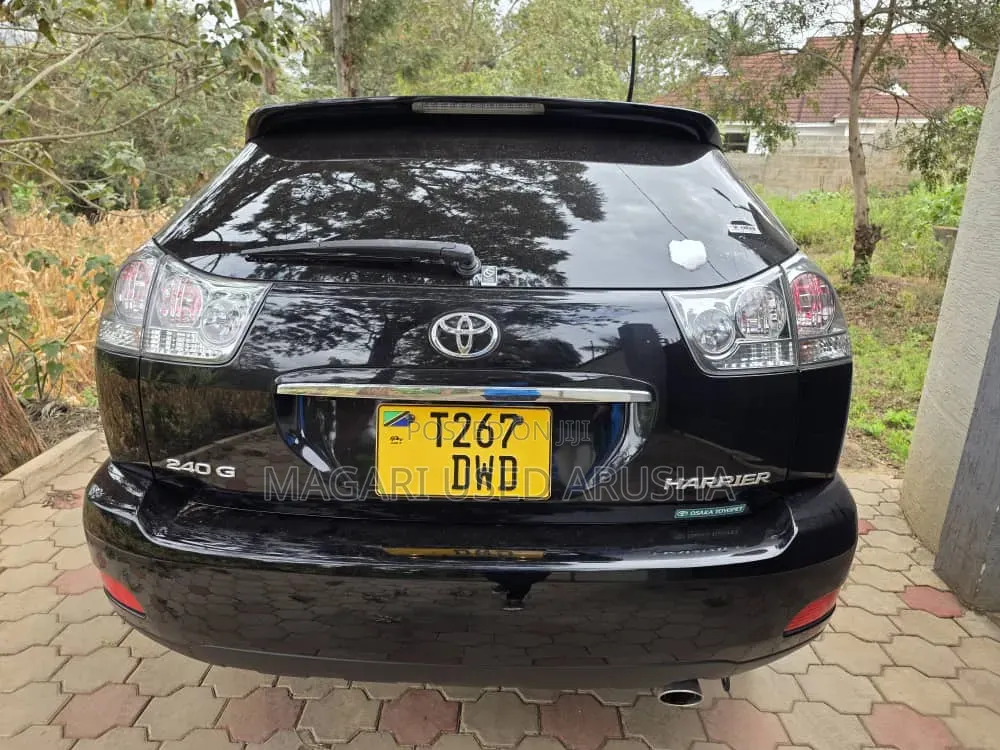 Toyota Harrier 2008 Black