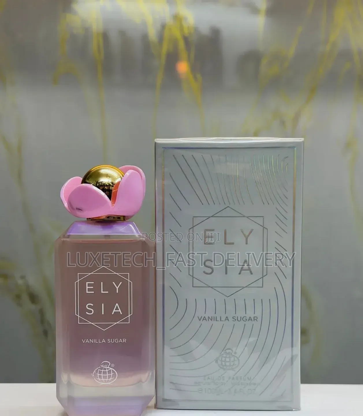 Elysia Vanilla Sugar Perfume for Women 100ml – Sweet Gourmand Scents