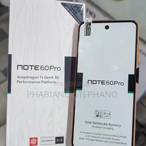 New Infinix Note 60 Pro 256 GB