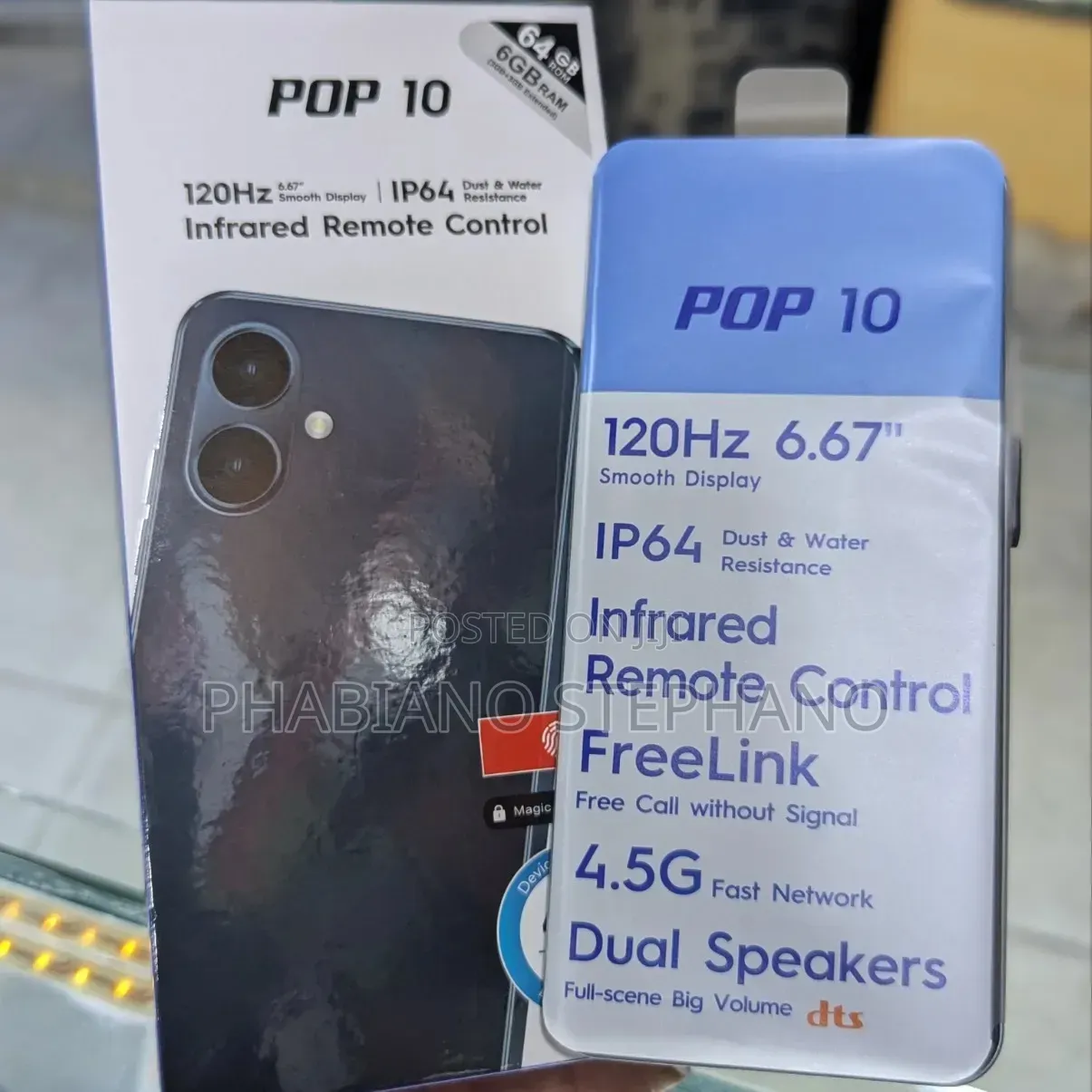 New Tecno Pop 10 64 GB