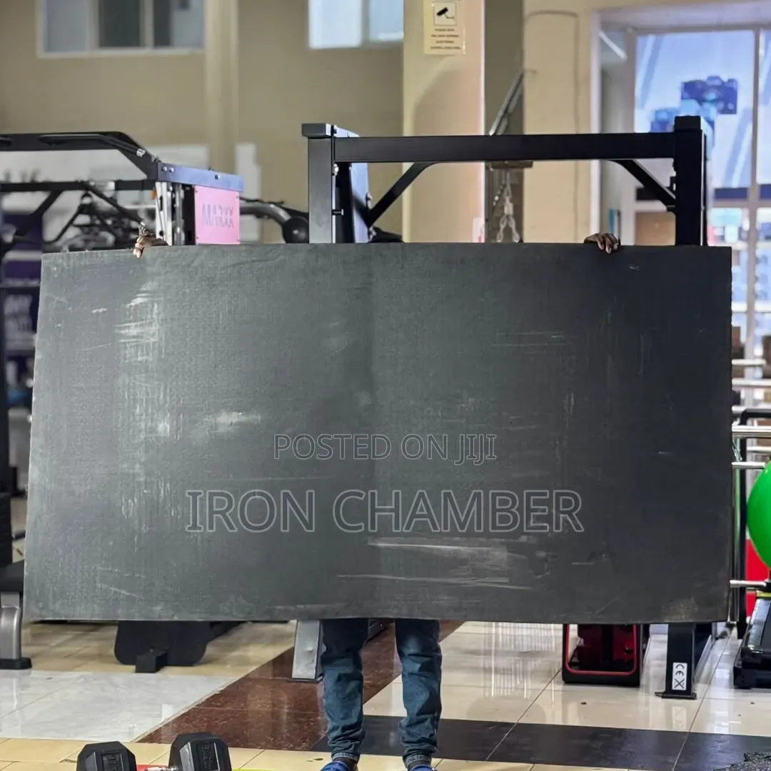 Gym Rubber Floor Mat for Equipment (200cm/100cm)