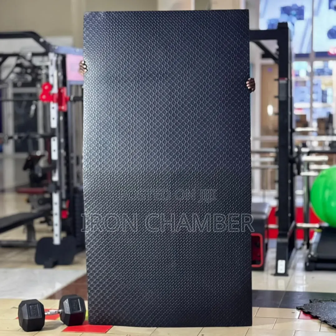 Gym Rubber Floor Mat for Equipment (200cm/100cm)