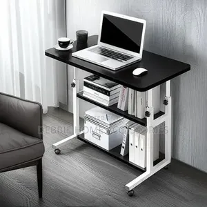 Height-Adjustable Mobile Laptop Desk Size(80*40*90)cm