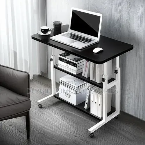 Height-Adjustable Mobile Laptop Desk Size(80*40*90)cm