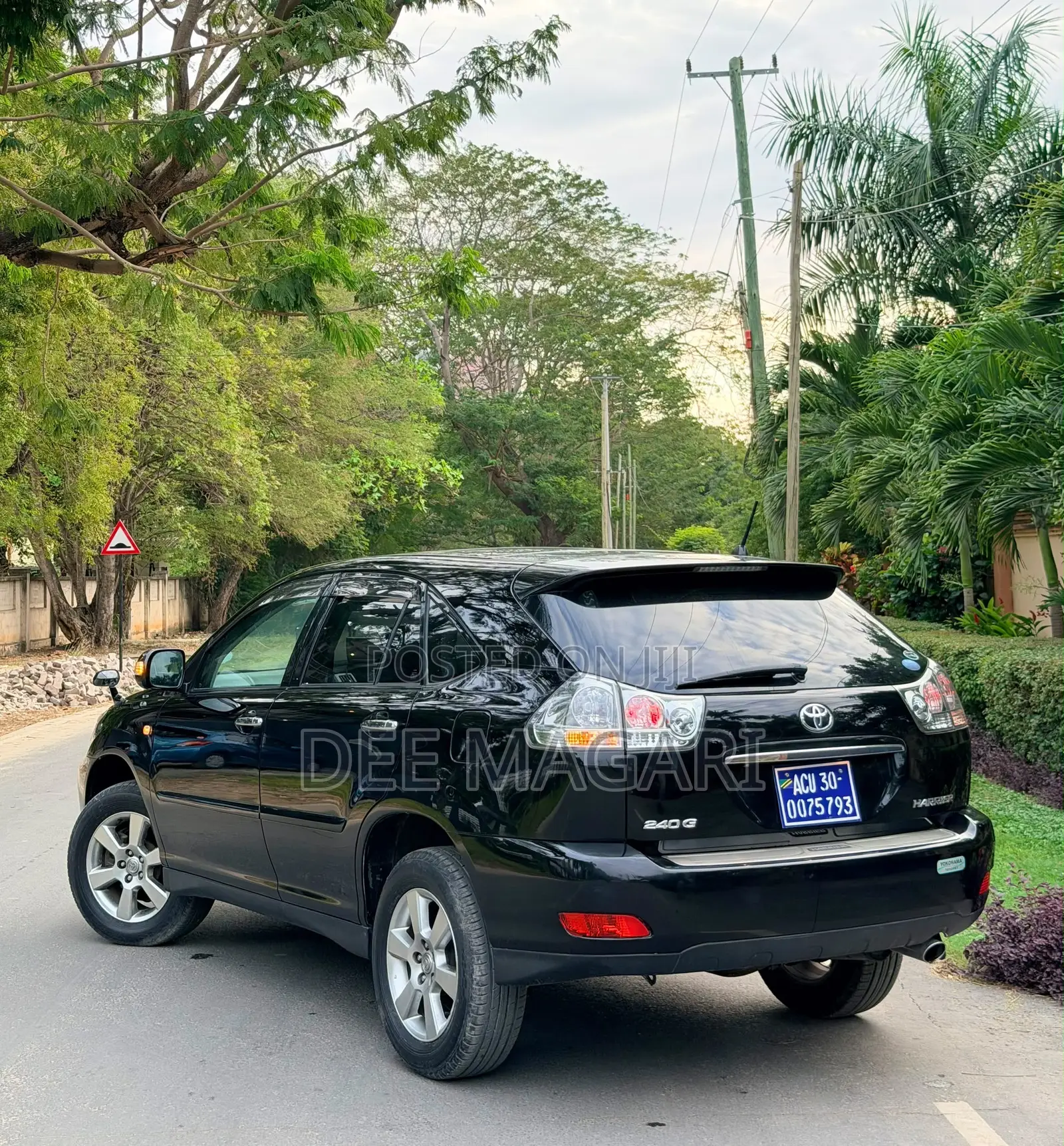 Toyota Harrier 2007 Black