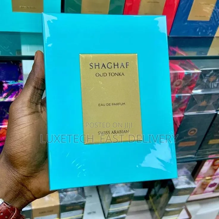 Shaghaf Oud Tonka Arabian – Long Lasting Unisex Perfume, Sweet Vanilla
