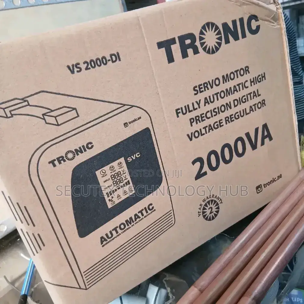 Tronic Single Phase 2000VA Voltage Stabilizer