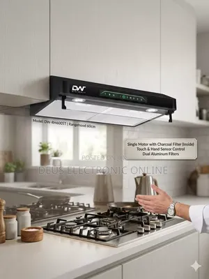*DIGIWAVE RANGEHOOD COOKER 60cm With Touch Control and Hand Sensor