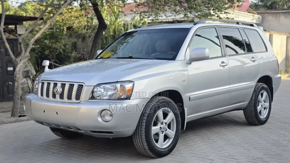 Toyota Kluger 2001 Silver