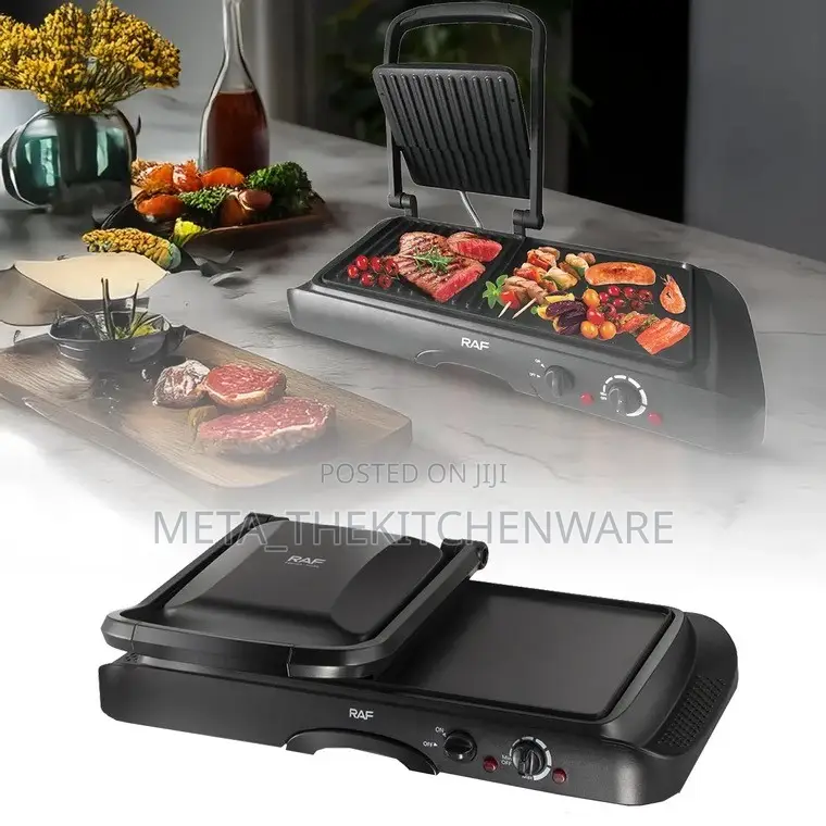 Raf 2-in-1 Electric Baking Tray Grill