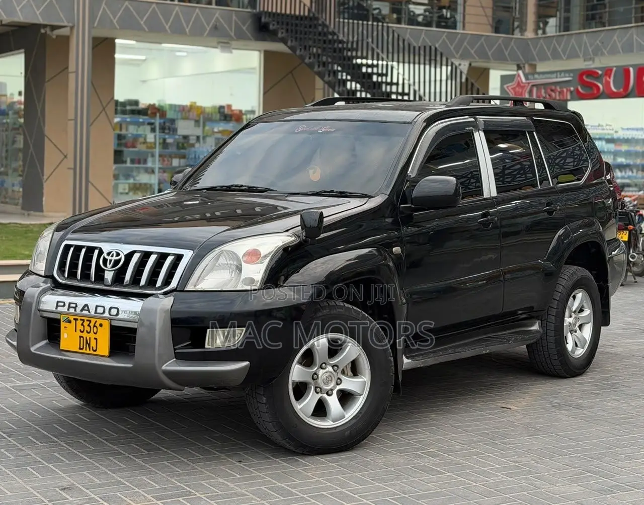 Toyota Land Cruiser Prado 3.0 D-4D 5dr 2005 Black