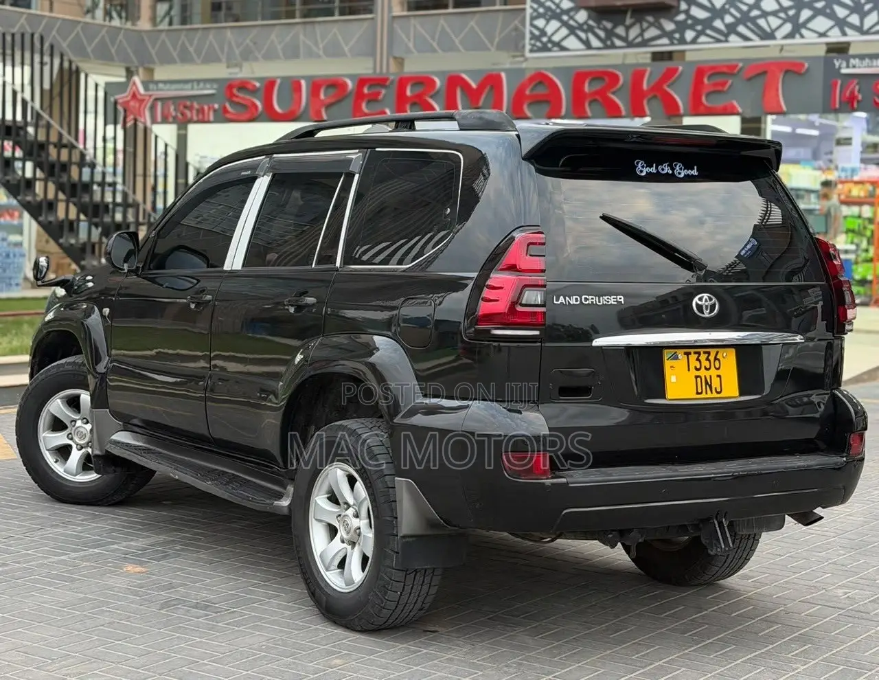 Toyota Land Cruiser Prado 3.0 D-4D 5dr 2005 Black