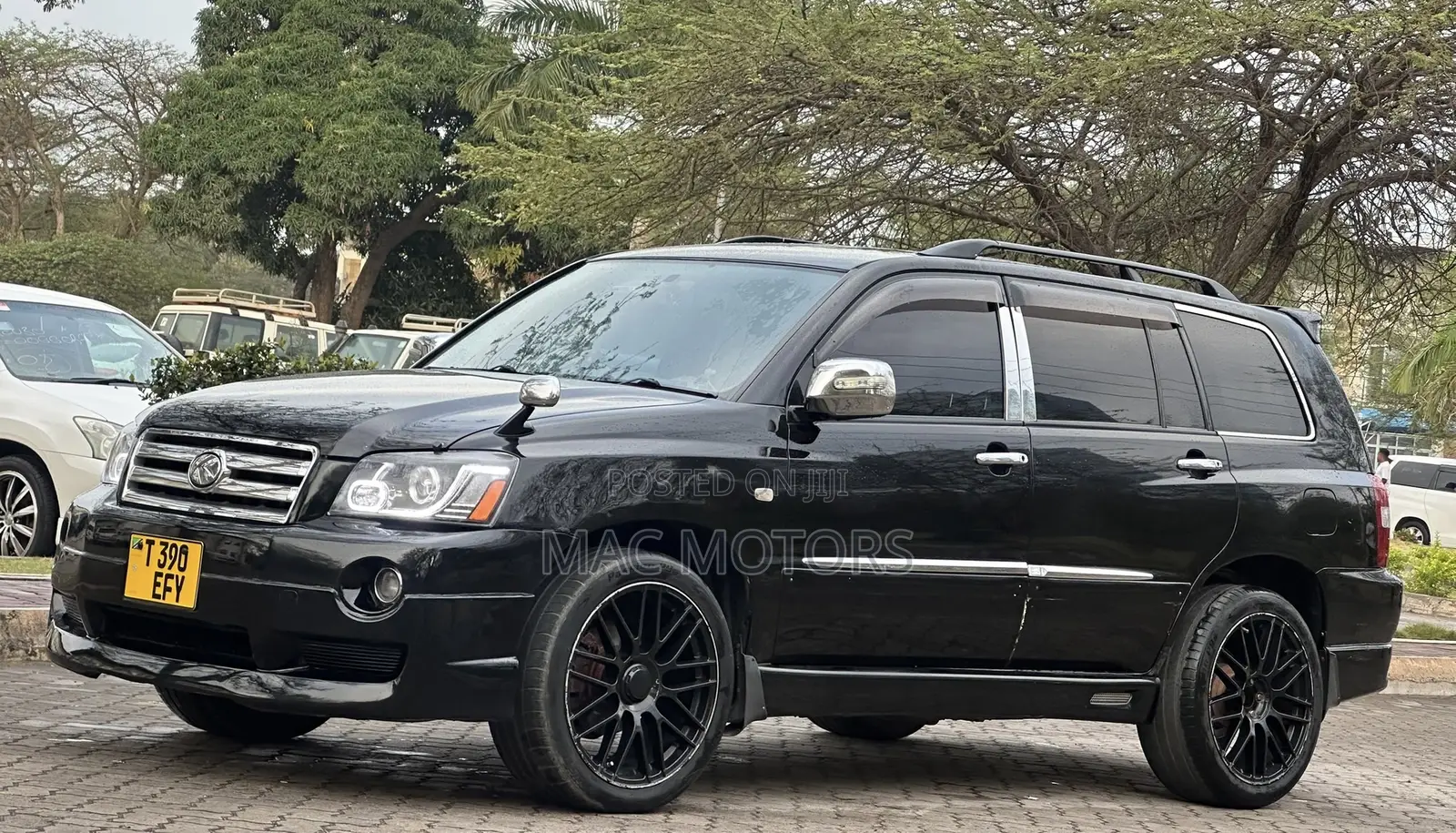 Toyota Kluger 2007 Black