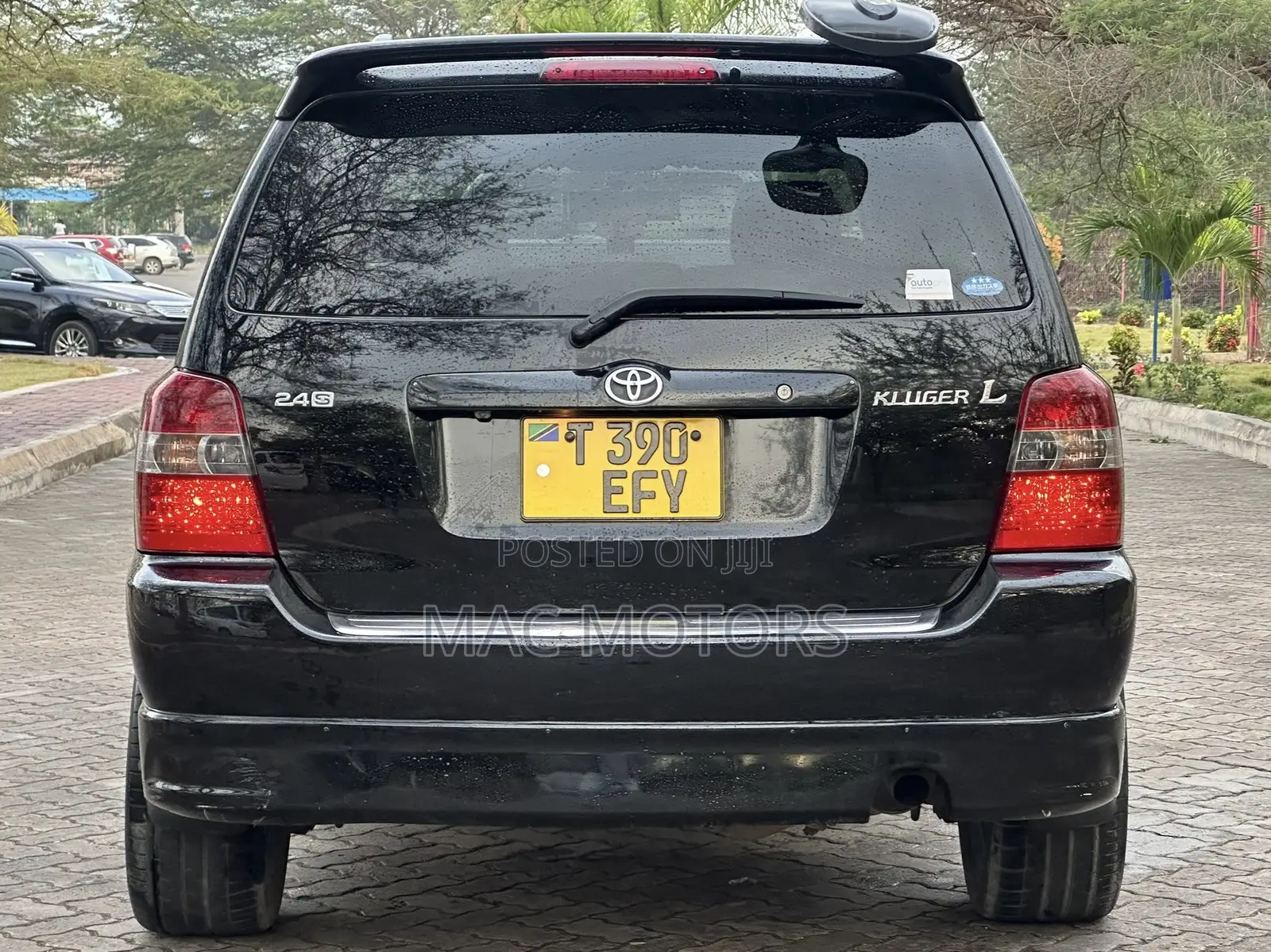 Toyota Kluger 2007 Black