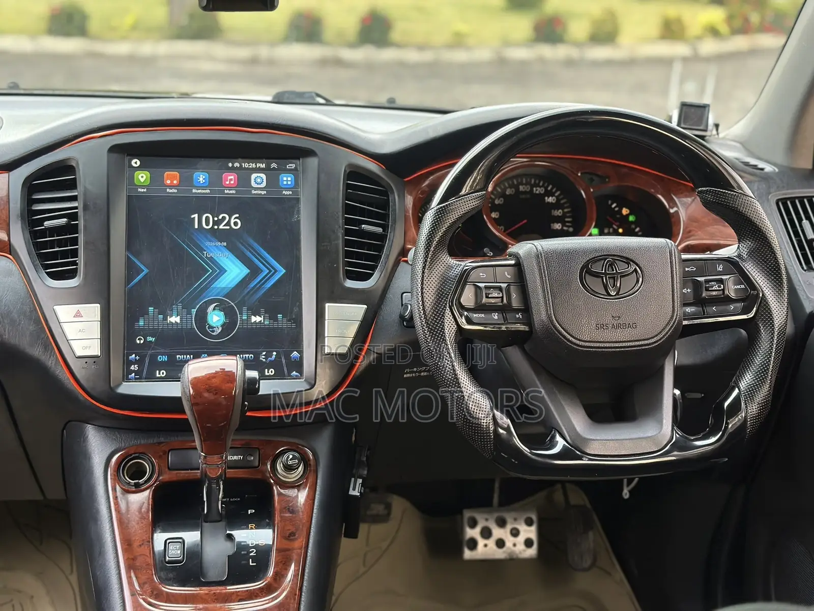 Toyota Kluger 2007 Black