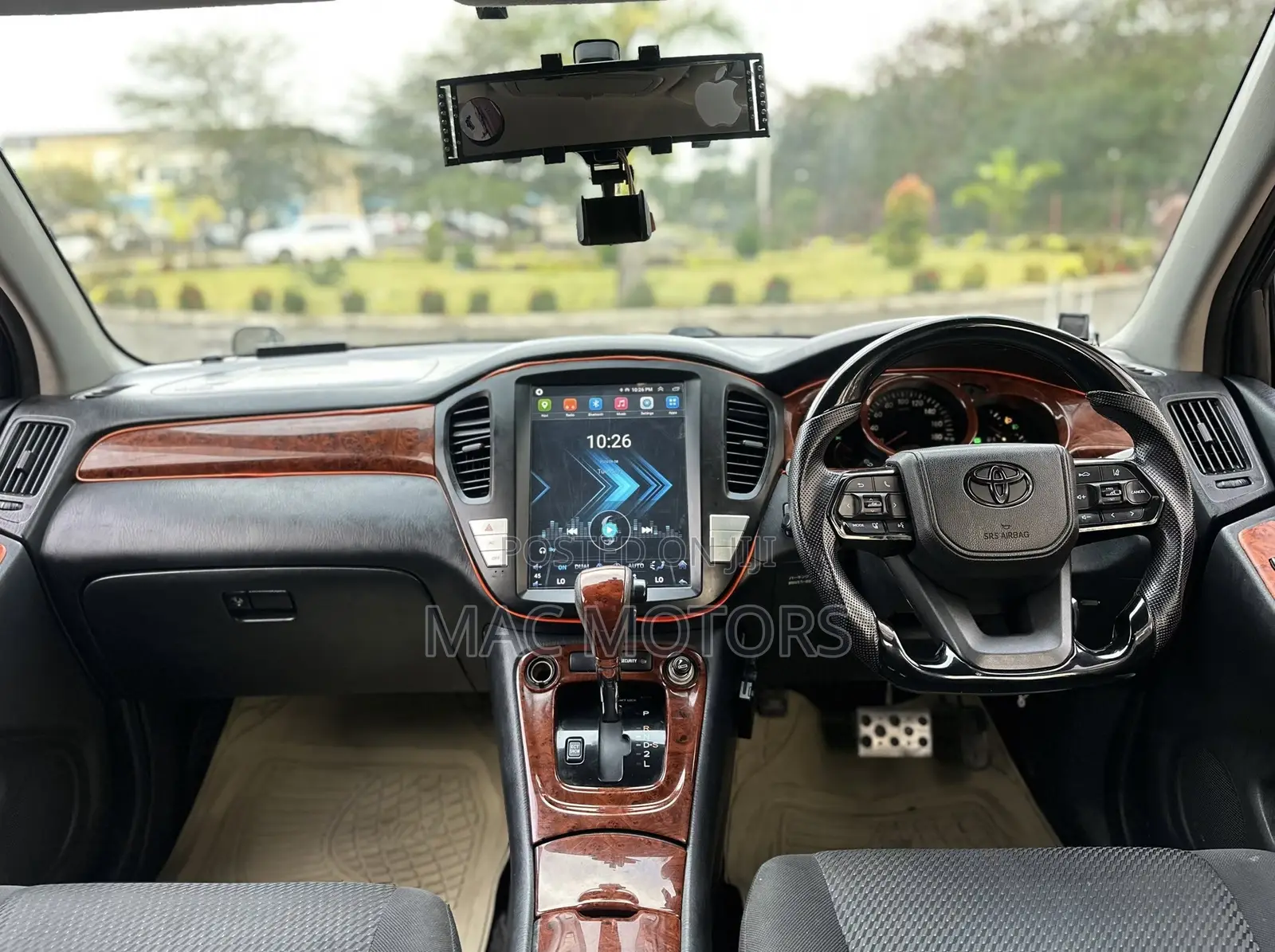 Toyota Kluger 2007 Black
