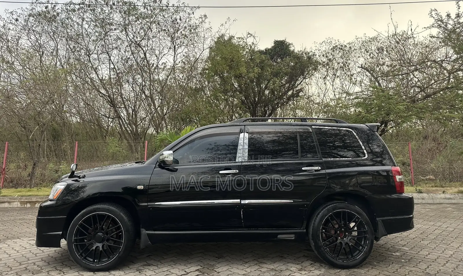 Toyota Kluger 2007 Black