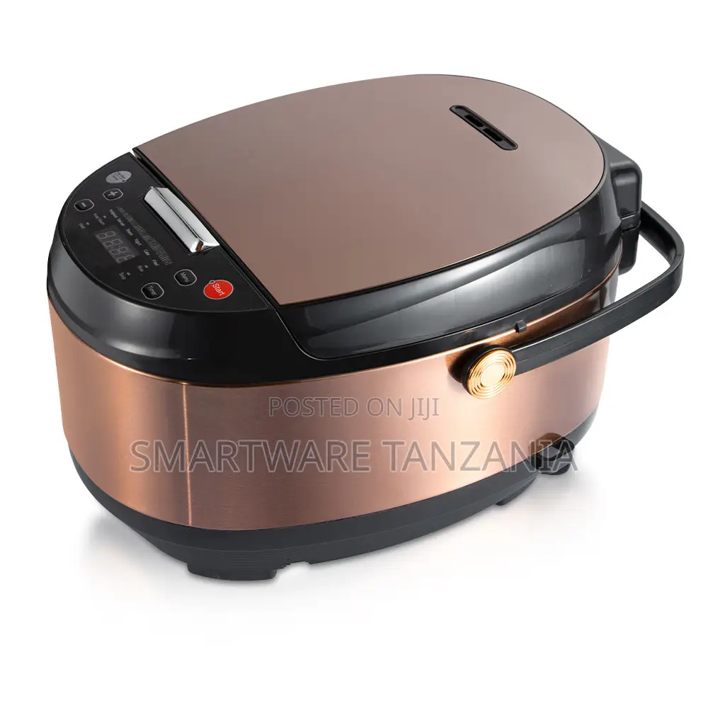 RAF Rice Cooker 5L Capacity, 900W Power, Non-Stick Coating, R.0100