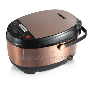 RAF Rice Cooker 5L Capacity, 900W Power, Non-Stick Coating, R.0100