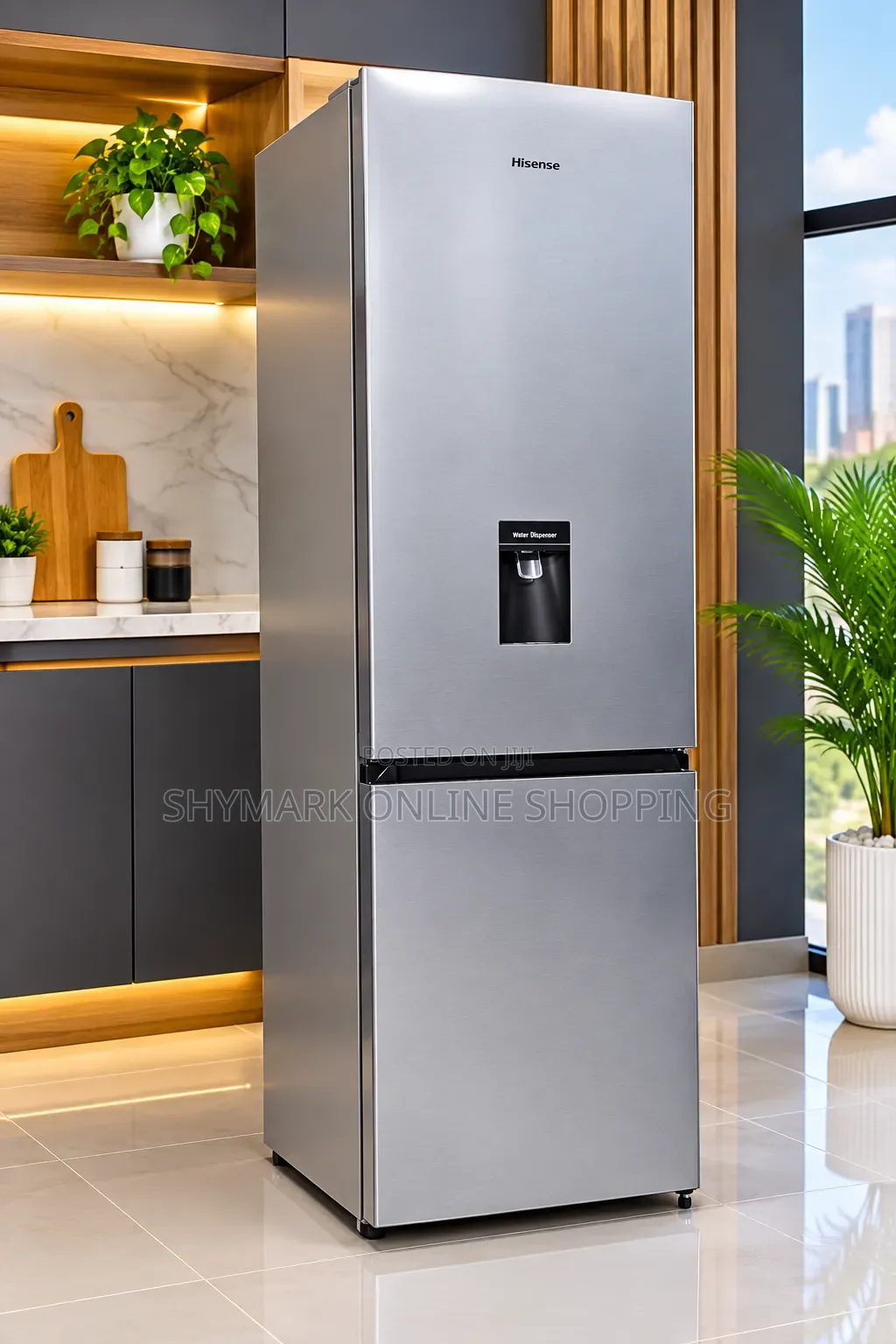 HISENSE Double Door Refrigerator 269L (RD-35DC4SB)