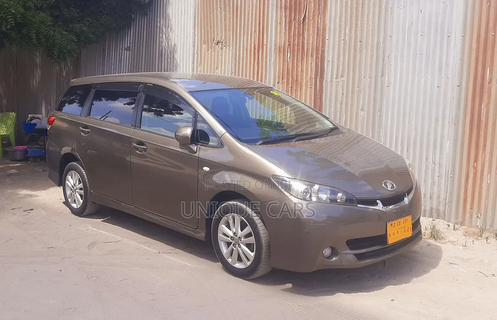 Toyota Wish 2009 Brown