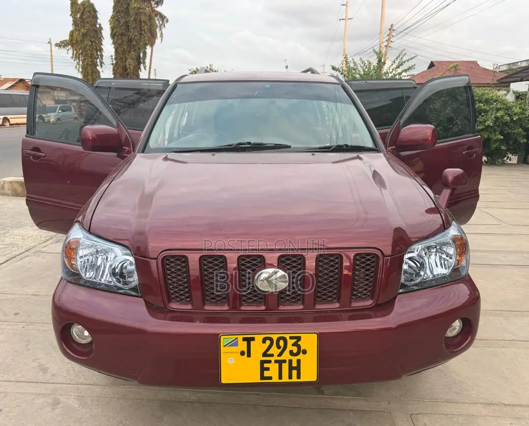 Toyota Kluger 2005 Burgundy