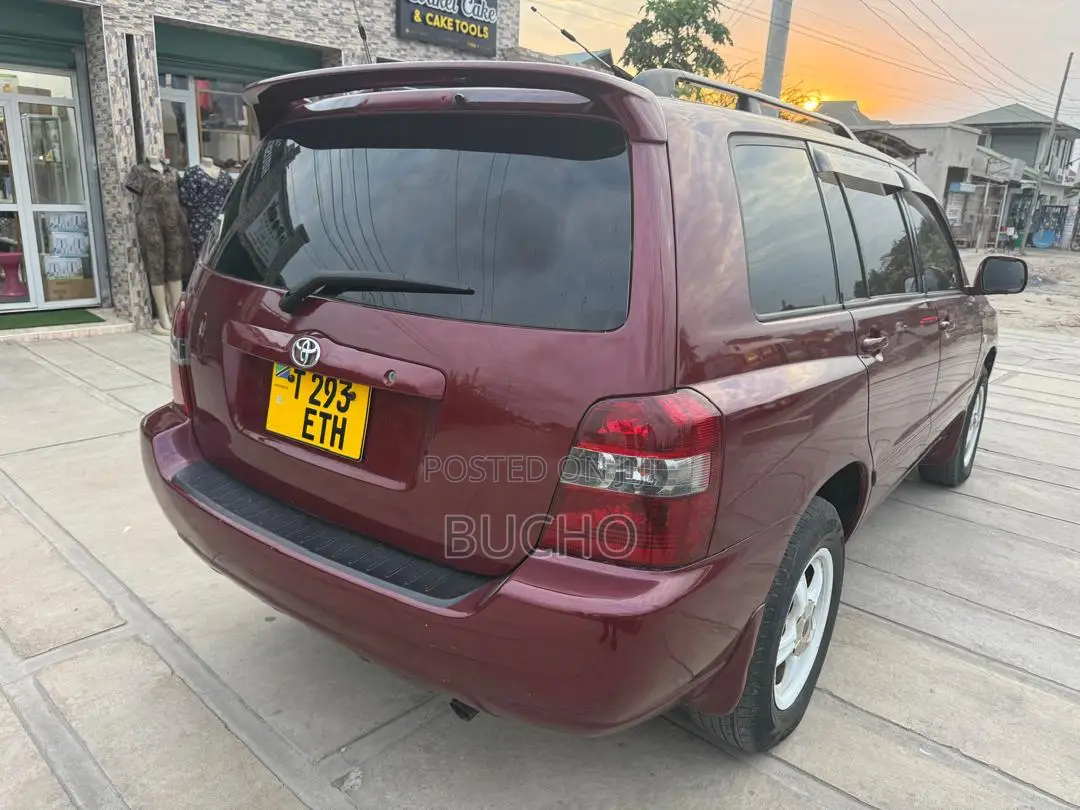 Toyota Kluger 2005 Burgundy
