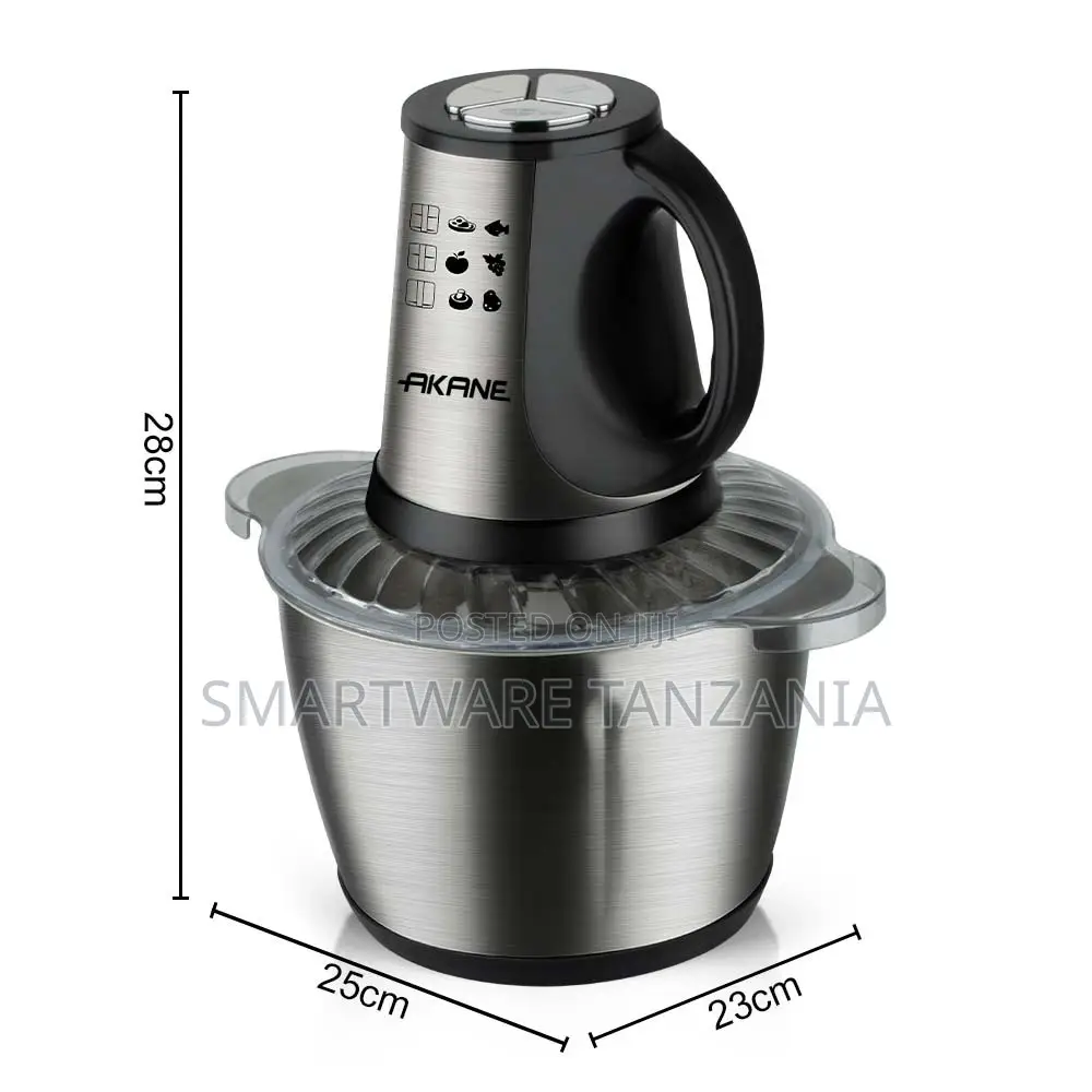 RAF Food Processor 3.0L With 1600W Power and 6-Page Titanium Blades