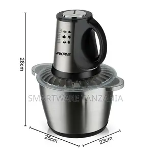 RAF Food Processor 3.0L With 1600W Power and 6-Page Titanium Blades