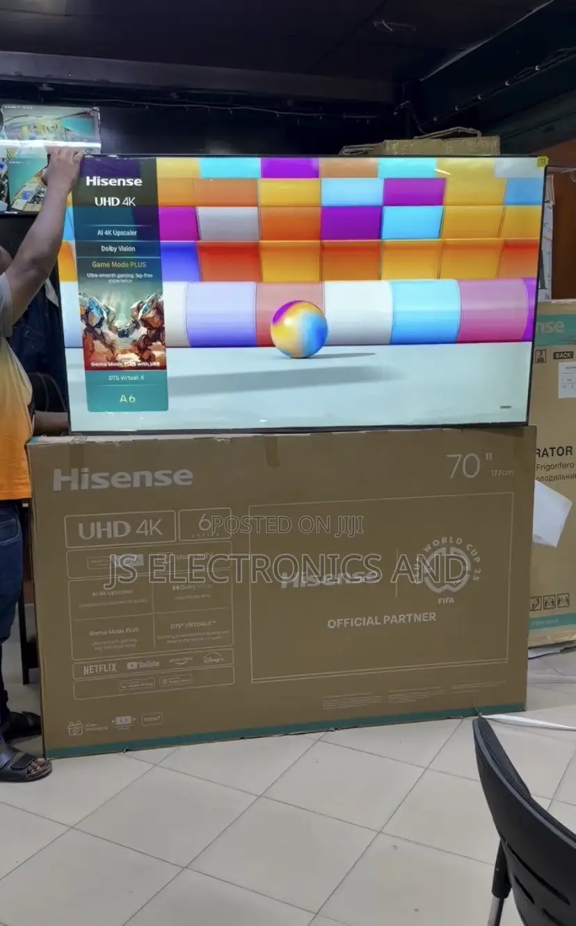 Hisense Inch 70 Smart Ultra HD TV Dolby Vision Super Quality