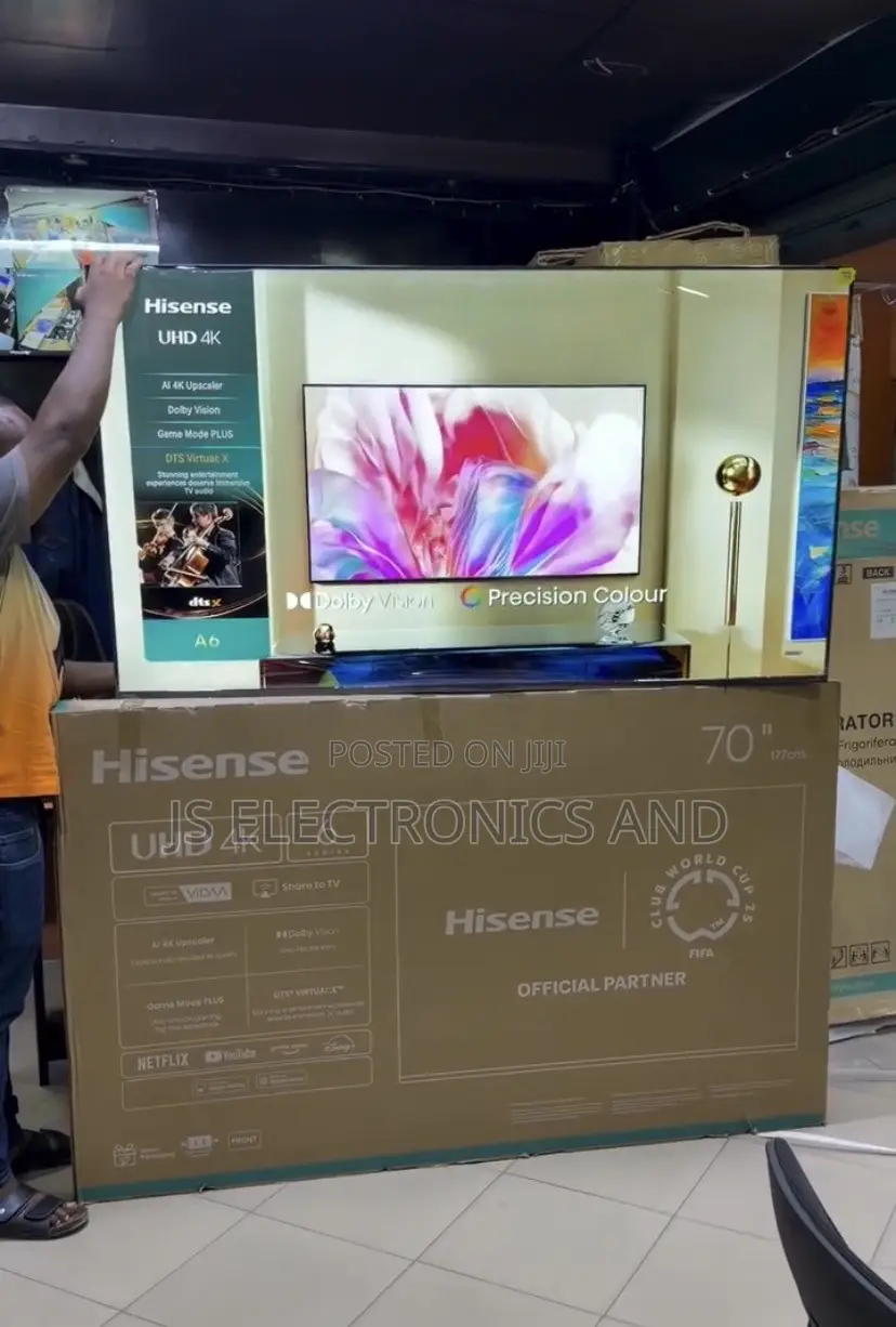 Hisense Inch 70 Smart Ultra HD TV Dolby Vision Super Quality
