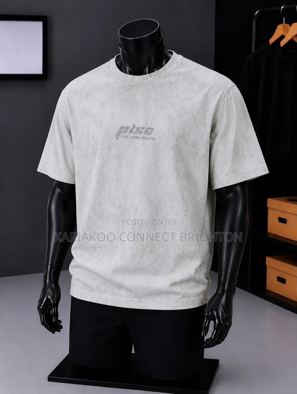 Acid Oversided Wash Tee