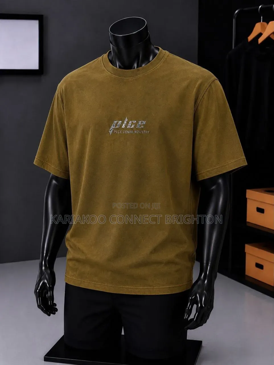 Acid Oversided Wash Tee