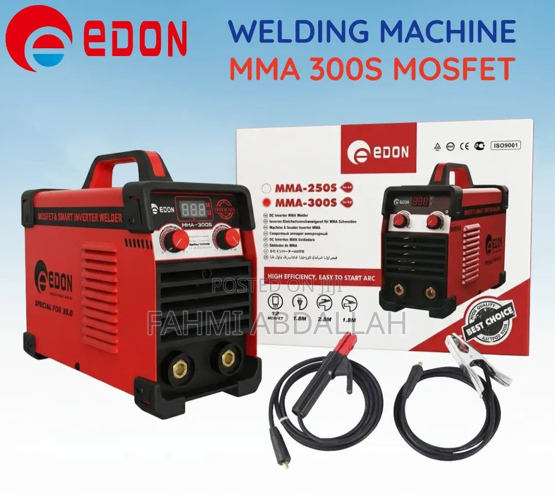 Edon MMA 300S MOSFET Inverter Welding Machine - Powerful 300A