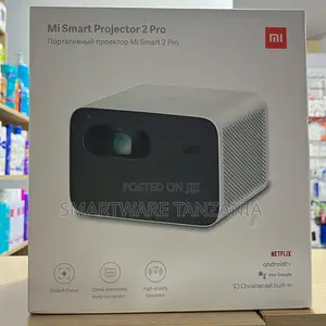 Mi Smart Projector 2 Pro, 1080P Portable Projector, Android TV, 20W