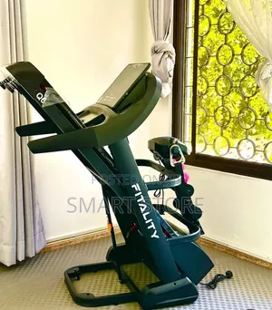 Fitality Q6 Treadmill 4.5HP – 170KG | 20km/H | Auto Incline | Massage