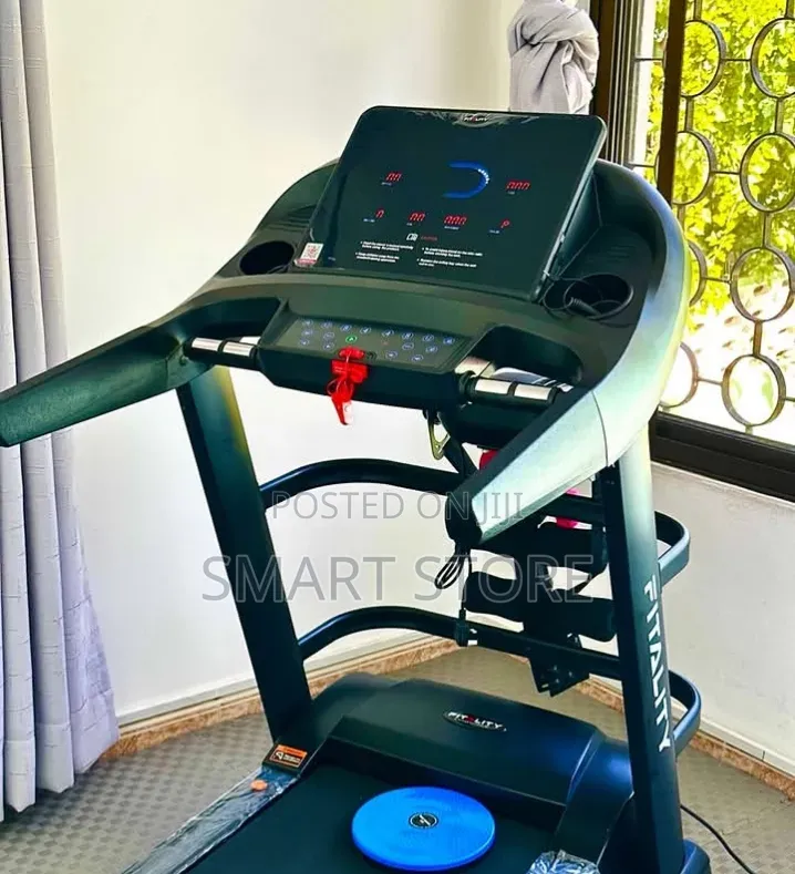 Fitality Q6 Treadmill 4.5HP – 170KG | 20km/H | Auto Incline | Massage