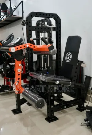 Leg Curl Hack Squat Heavy Duty Machine