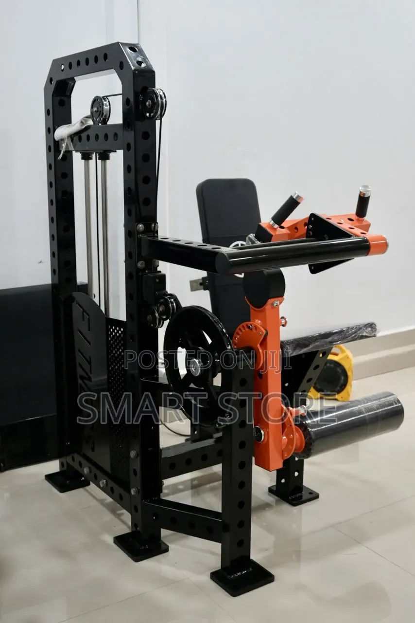Leg Curl Hack Squat Heavy Duty Machine