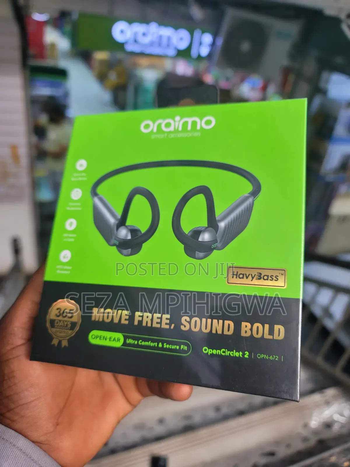 Oraimo OpenCirclet 2 (OPN-672) Open-Ear Wireless HeadphonesChaguo
