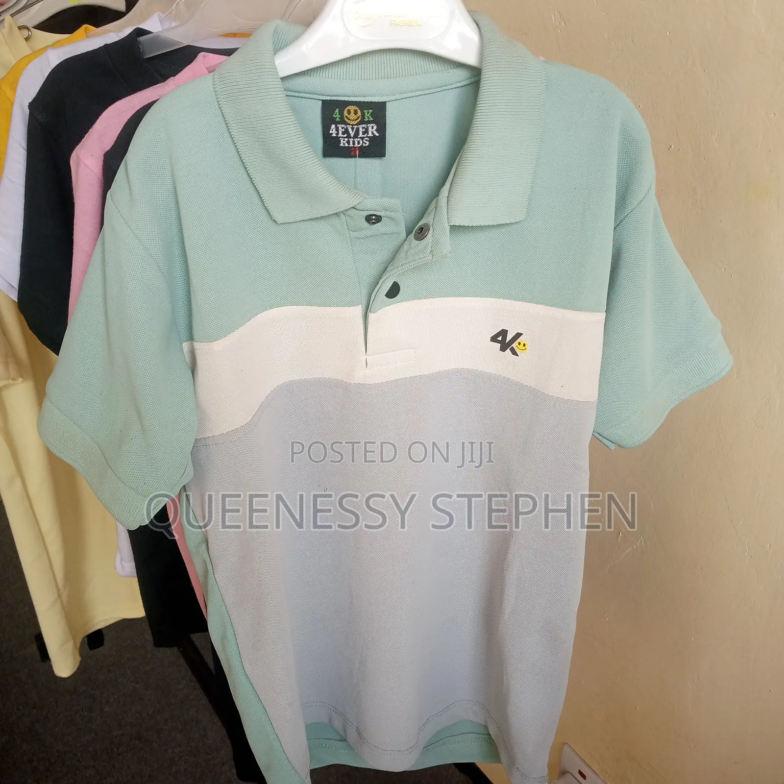 T-Shirt Ya Watoto Kuanzia Miaka 4 - 7