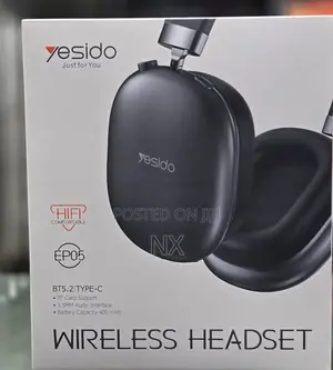 EP10 Yesido Wireless Bluetooth Headphone Headset
