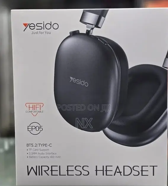 EP10 Yesido Wireless Bluetooth Headphone Headset