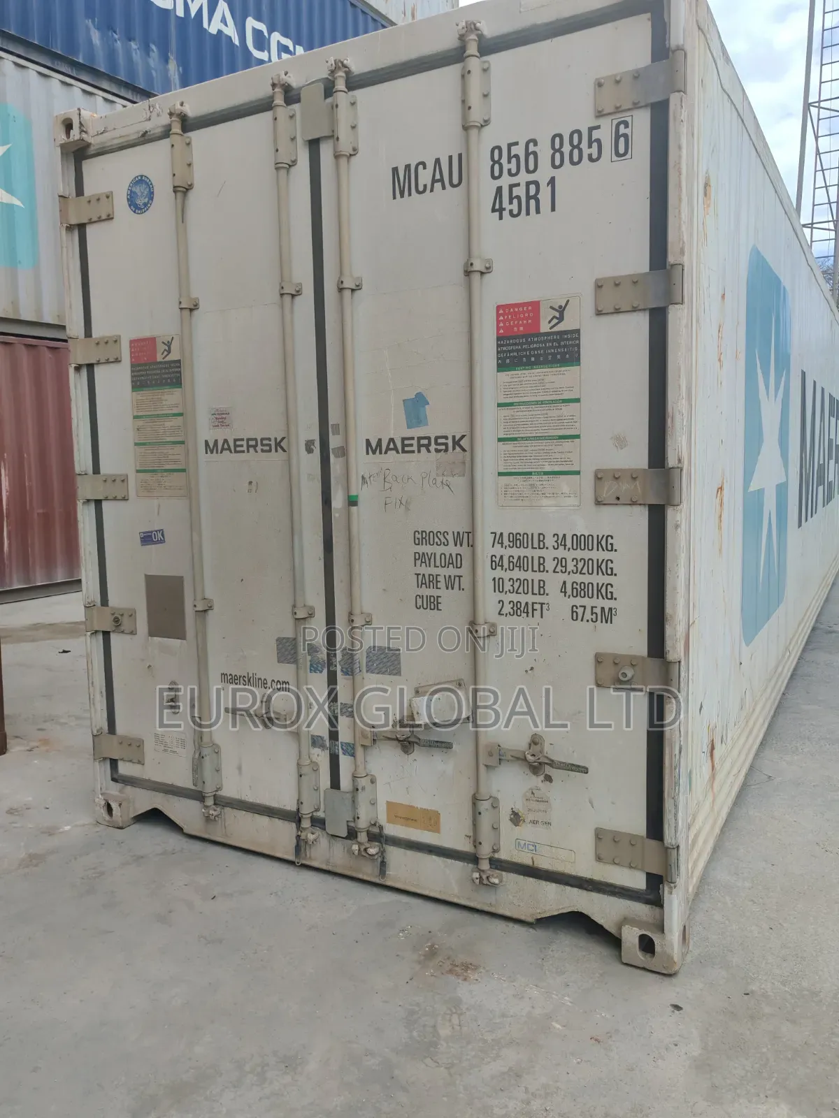 Reefer 40ft Container for Sale | Freezer | Cold Storage | Dar Es Salam
