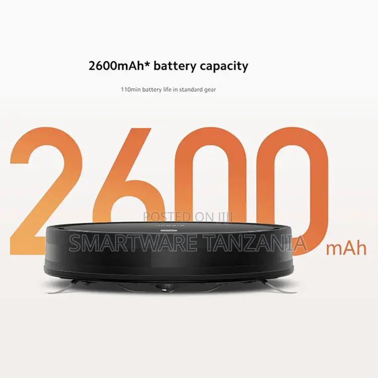 Xiaomi Robot Vacuum E5, 2000Pa Suction Power, App Control, Compact