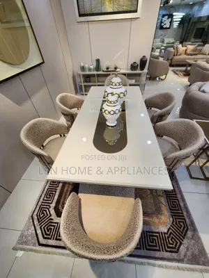Dinning Table Full Set High Luxury