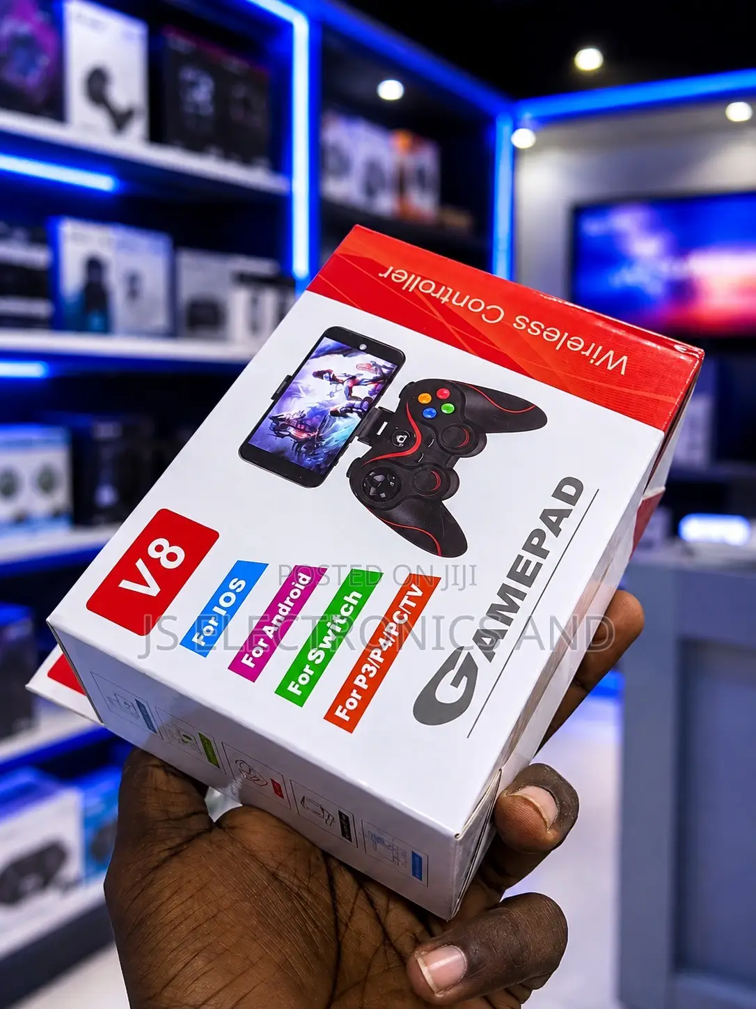 V8 Gamepad Wireless Game Controller