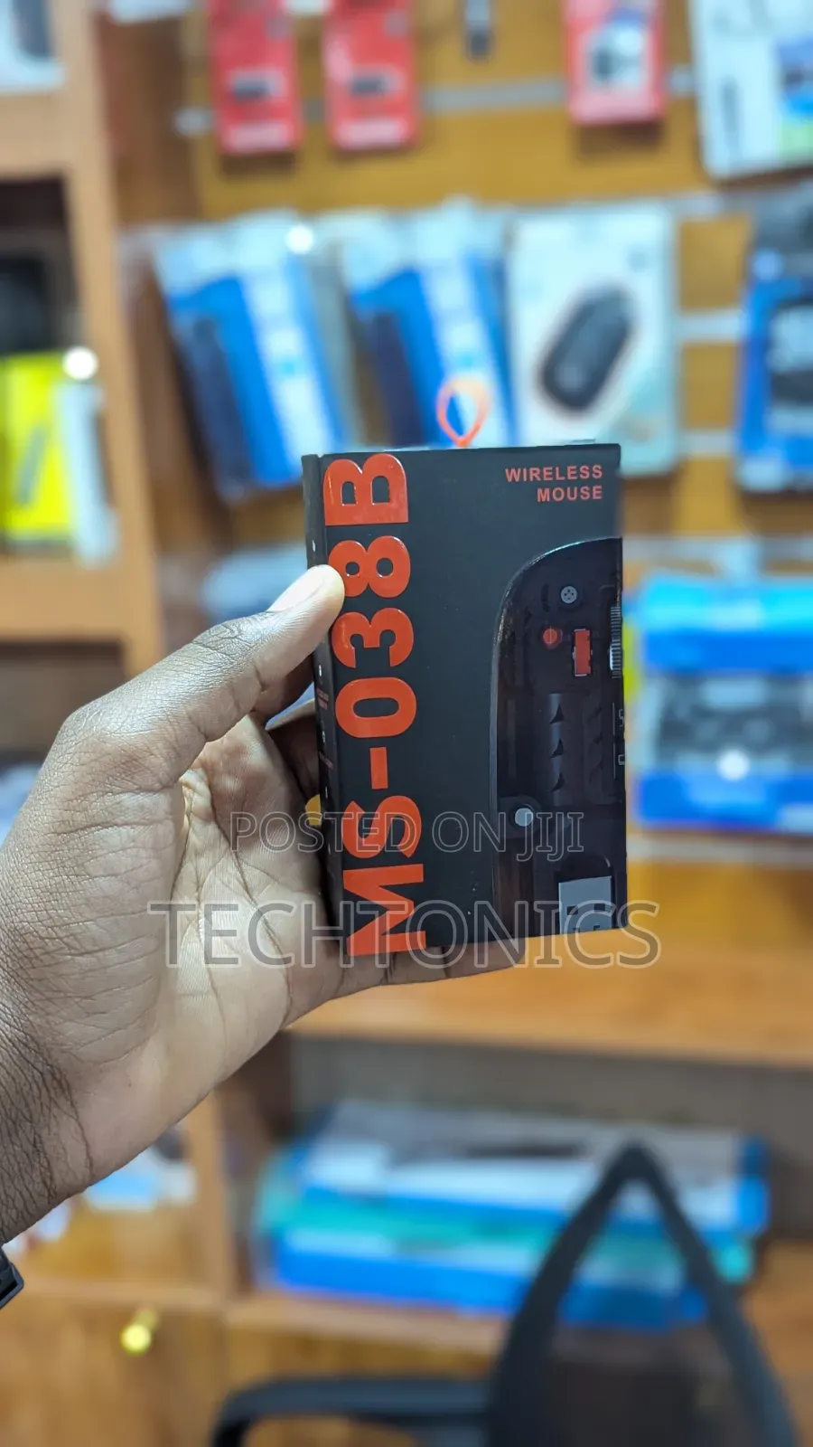 Transparent Wireless Mouse — TZS 35,000