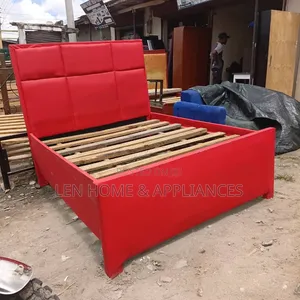 Bed Sofa Leather Color Maroon 5/6